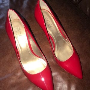 Red BCBG Pumps- GREAT CONDITION